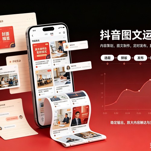 凤山抖音图文代运营服务